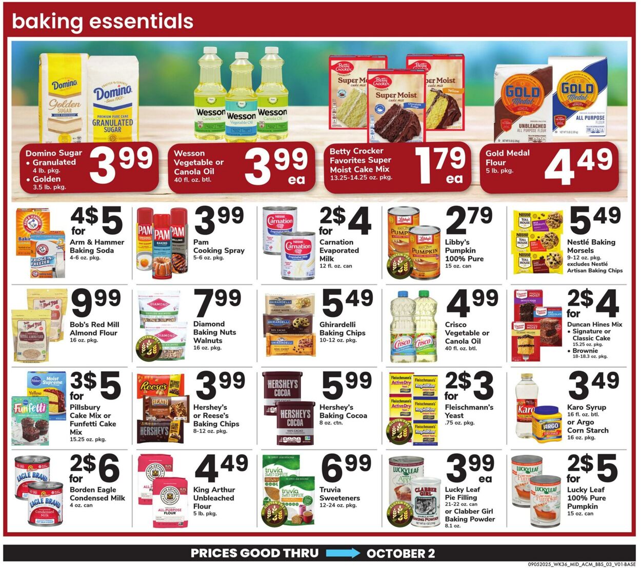 Weekly ad Acme 09/05/2025 - 10/02/2025