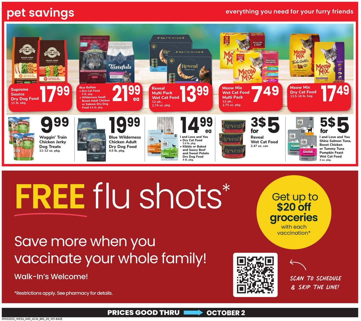 Weekly ad Acme 09/05/2025 - 10/02/2025