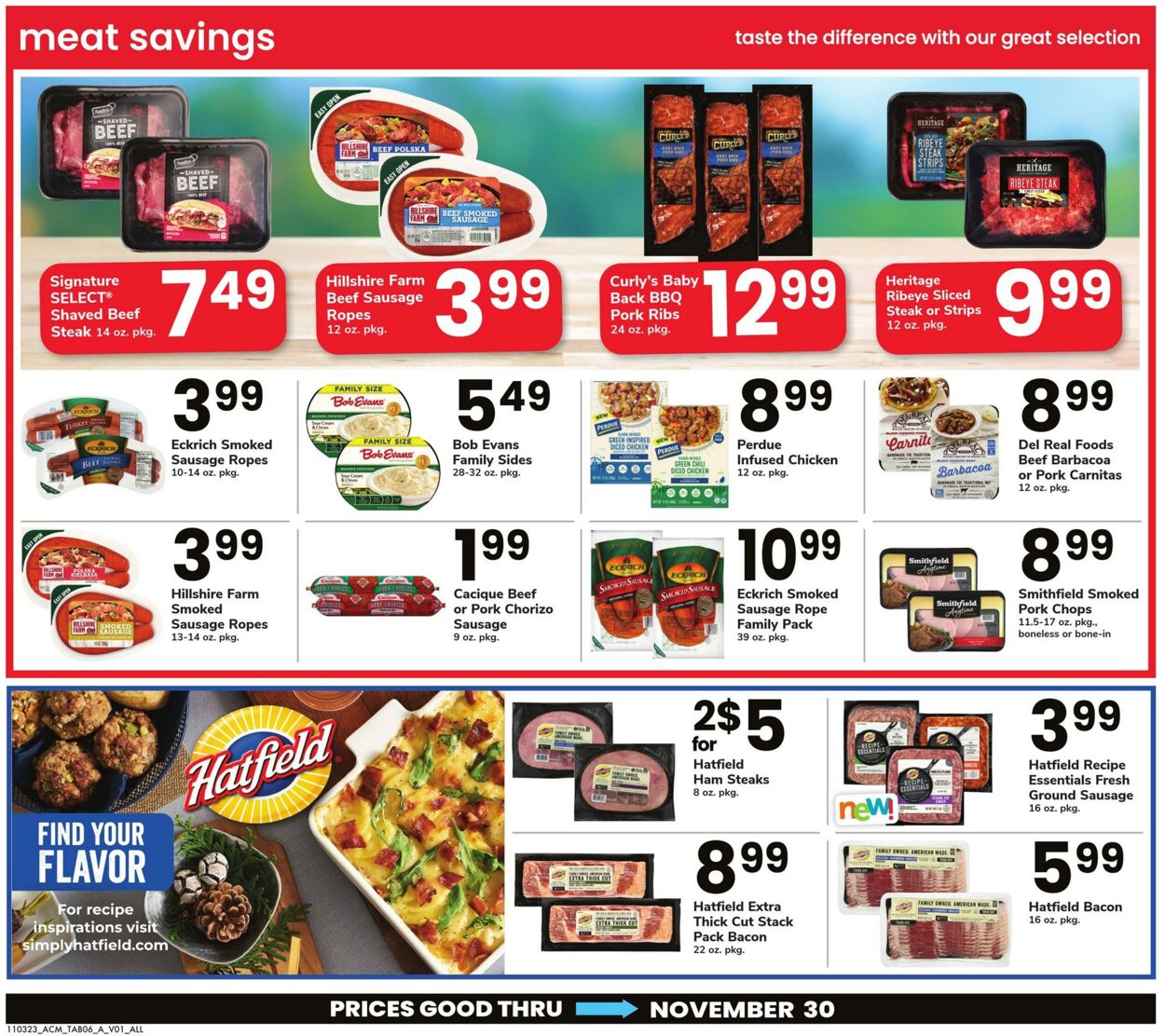 Weekly ad Acme 11/03/2023 - 11/30/2023