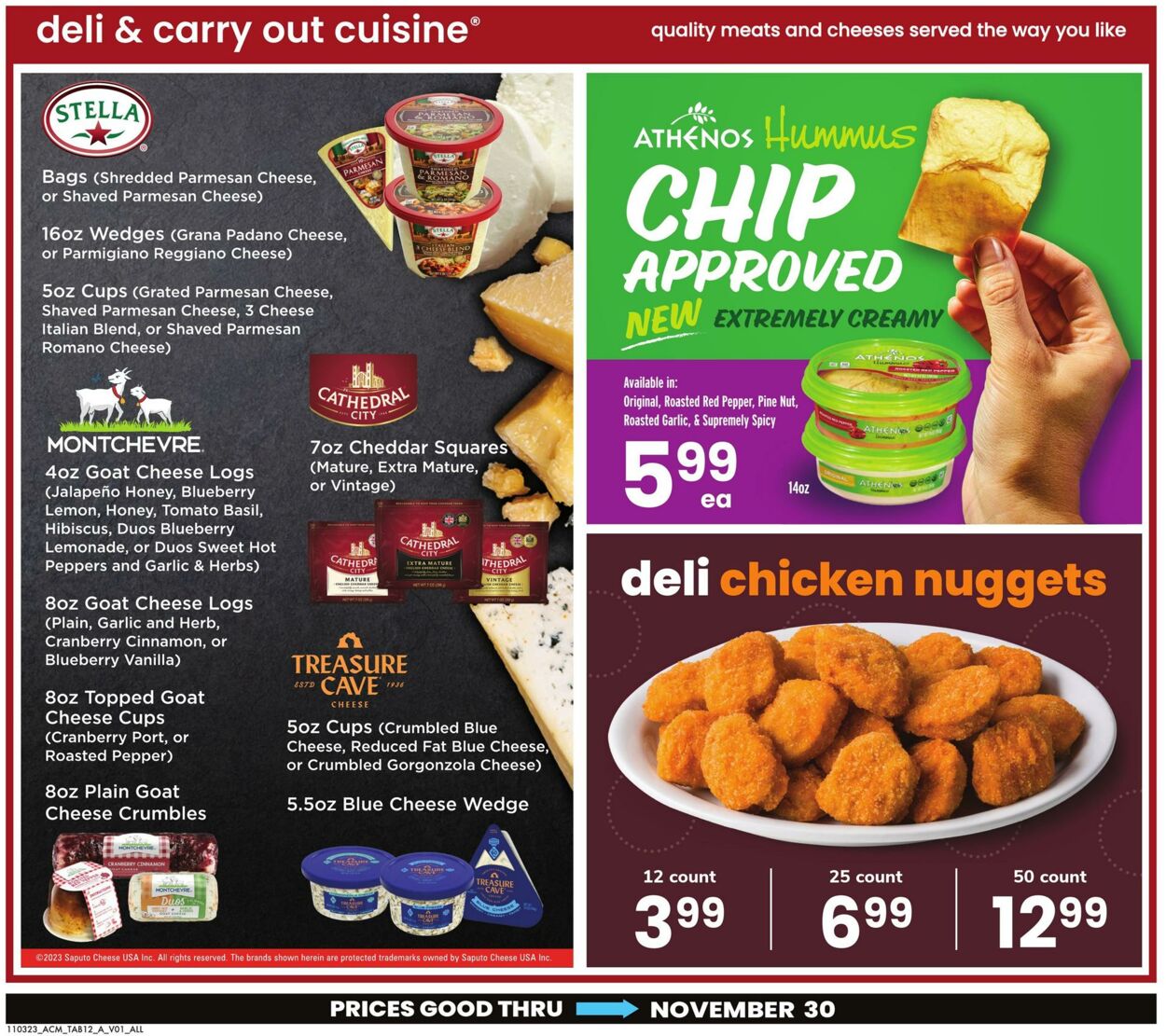 Weekly ad Acme 11/03/2023 - 11/30/2023