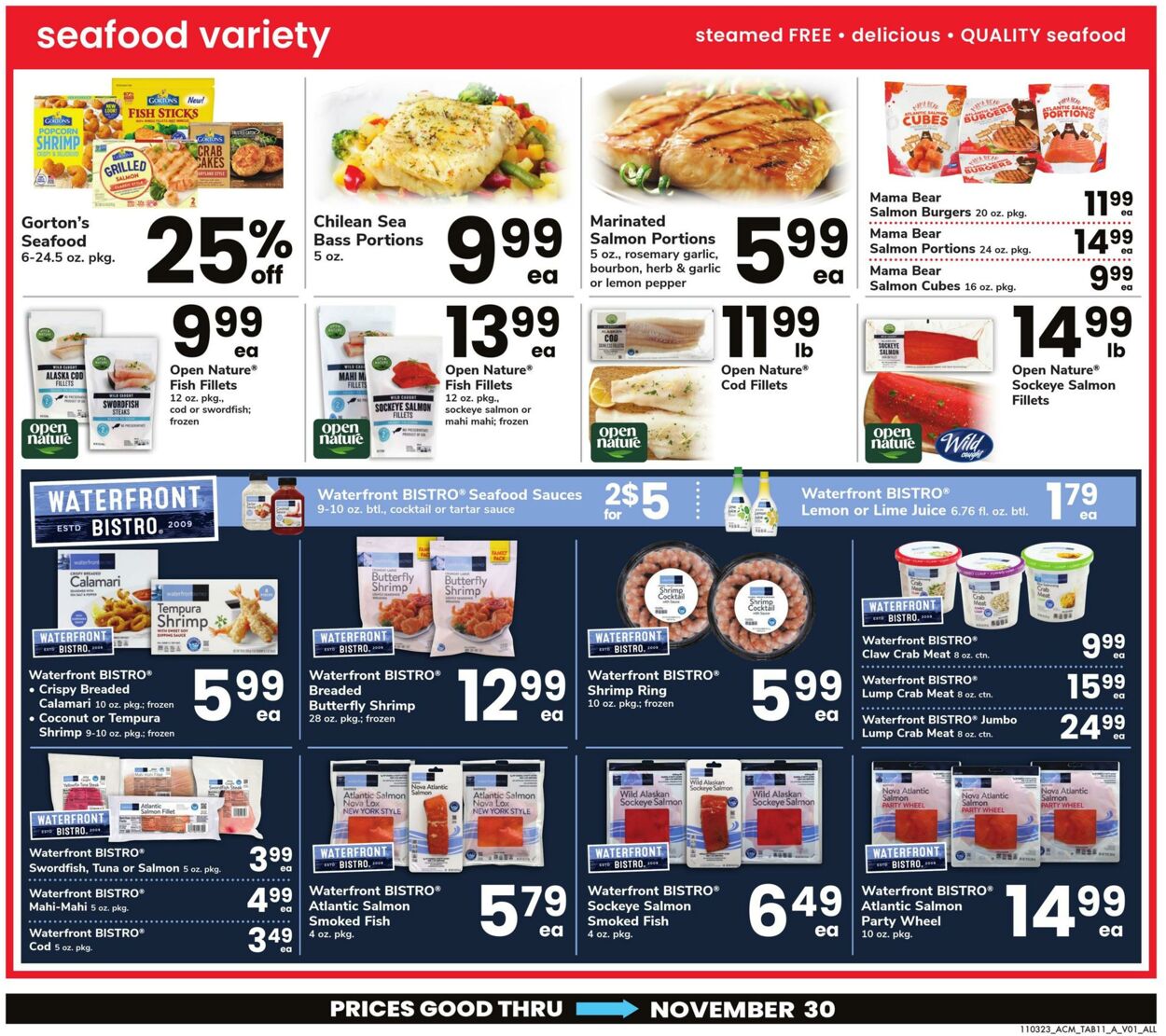 Weekly ad Acme 11/03/2023 - 11/30/2023