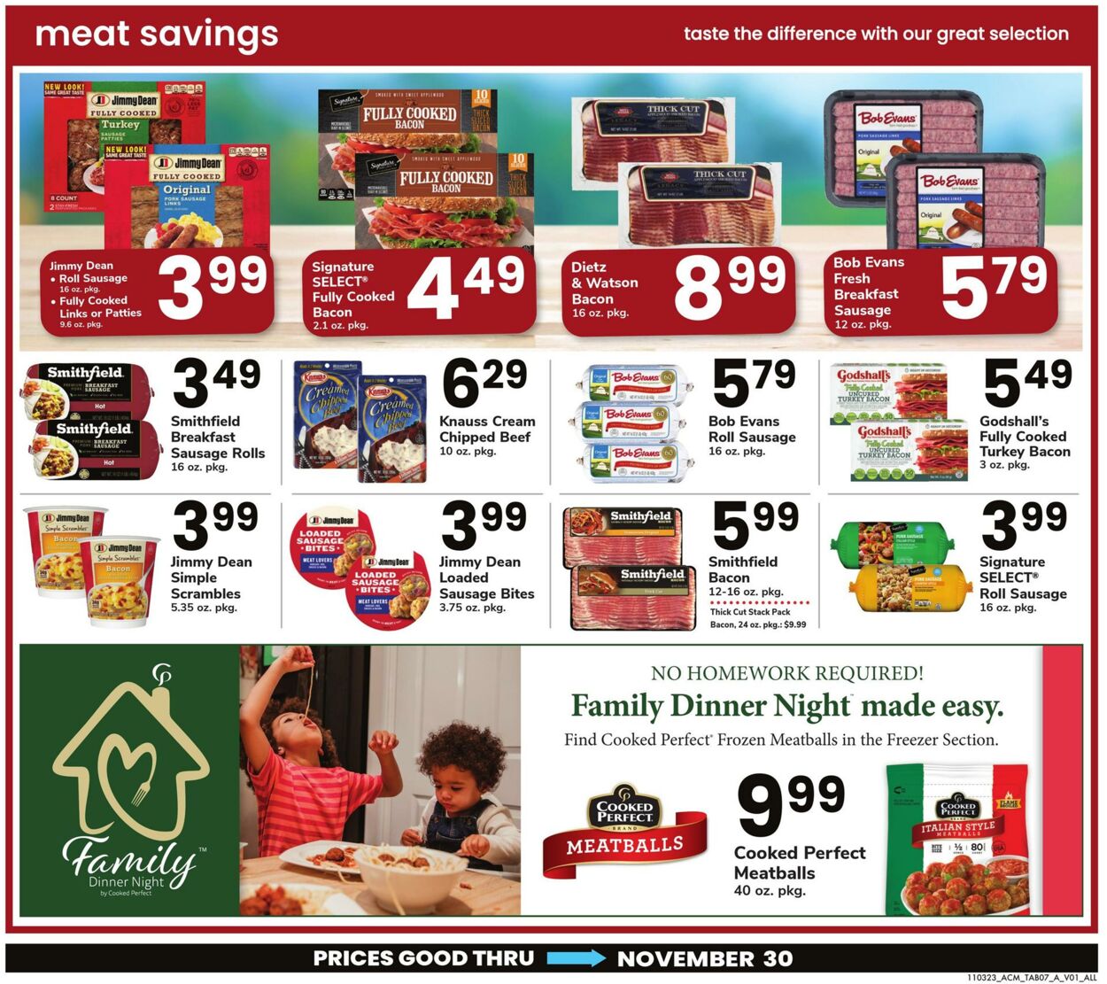 Weekly ad Acme 11/03/2023 - 11/30/2023