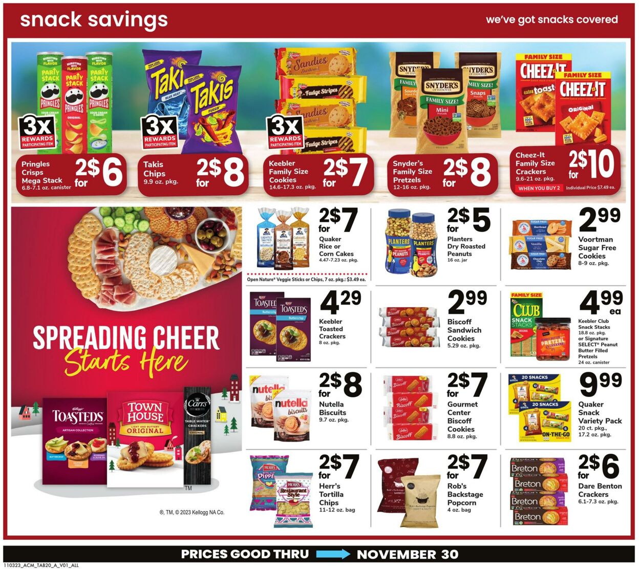 Weekly ad Acme 11/03/2023 - 11/30/2023