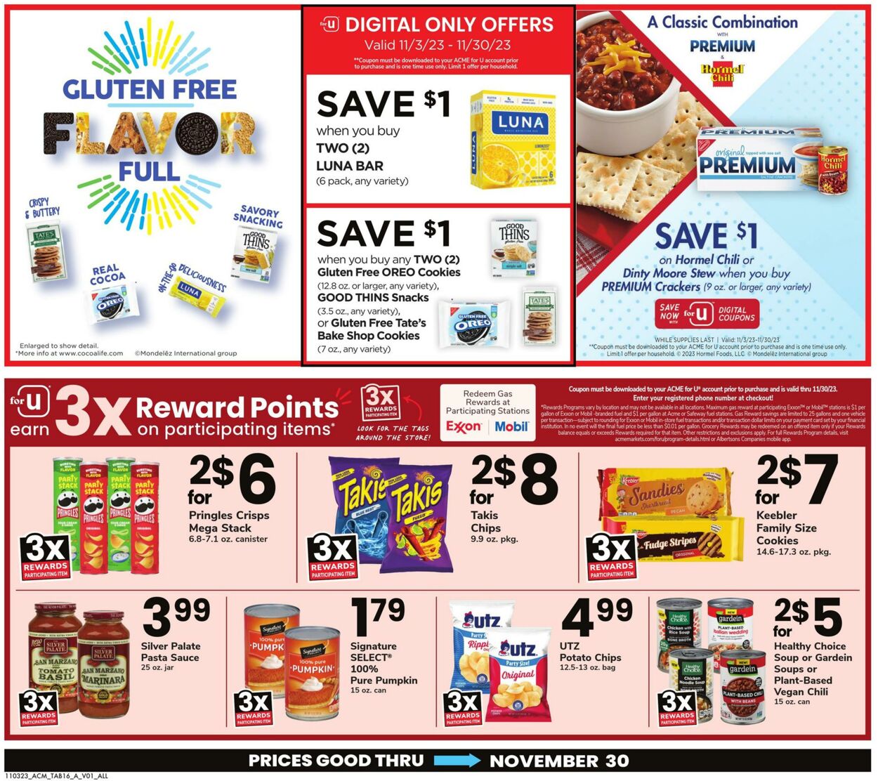 Weekly ad Acme 11/03/2023 - 11/30/2023