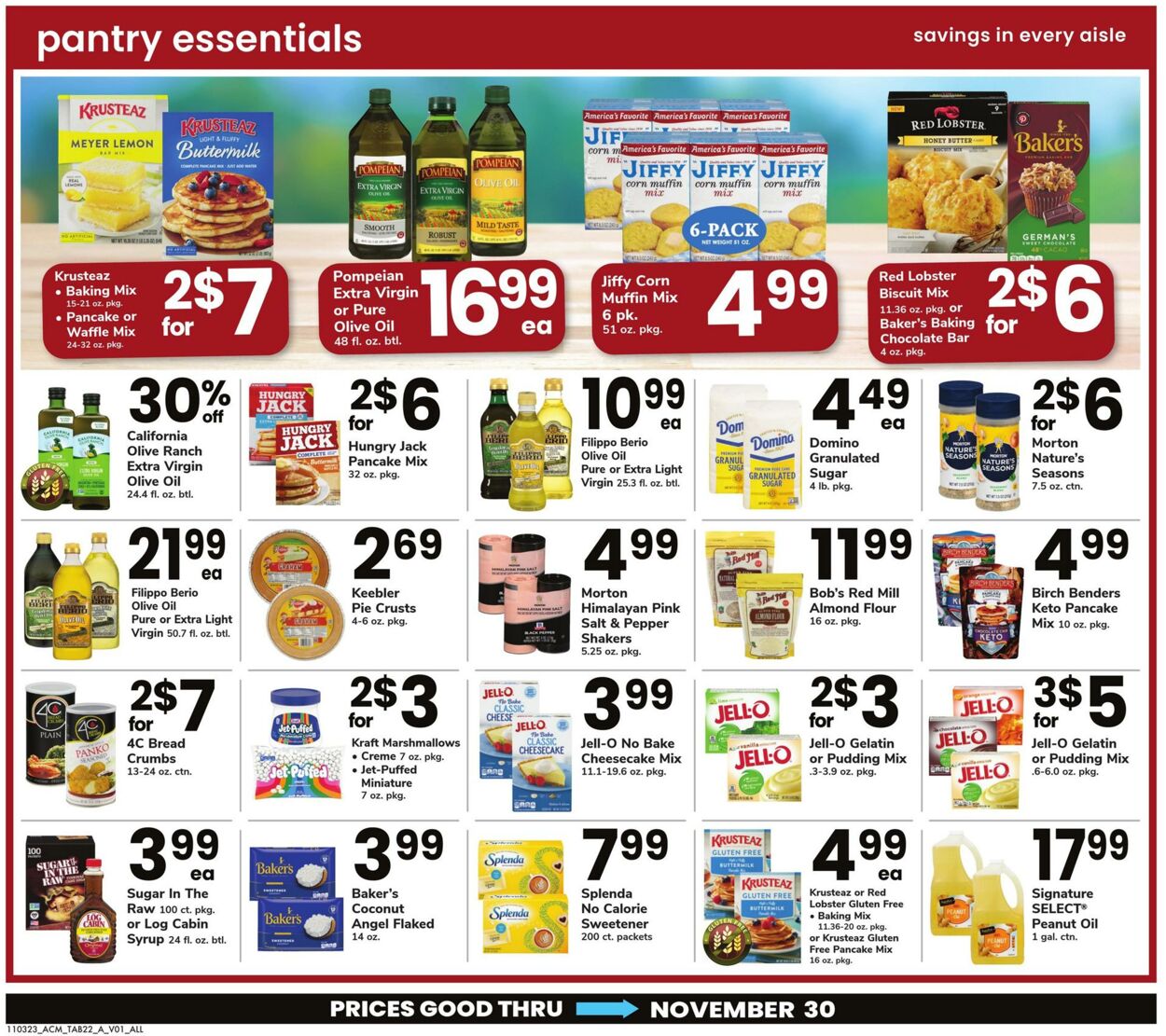 Weekly ad Acme 11/03/2023 - 11/30/2023