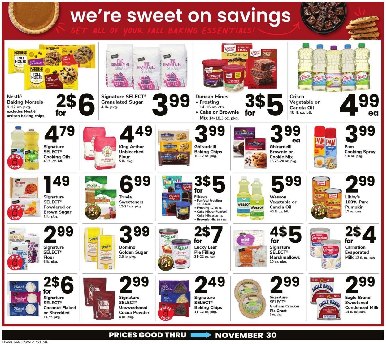 Weekly ad Acme 11/03/2023 - 11/30/2023