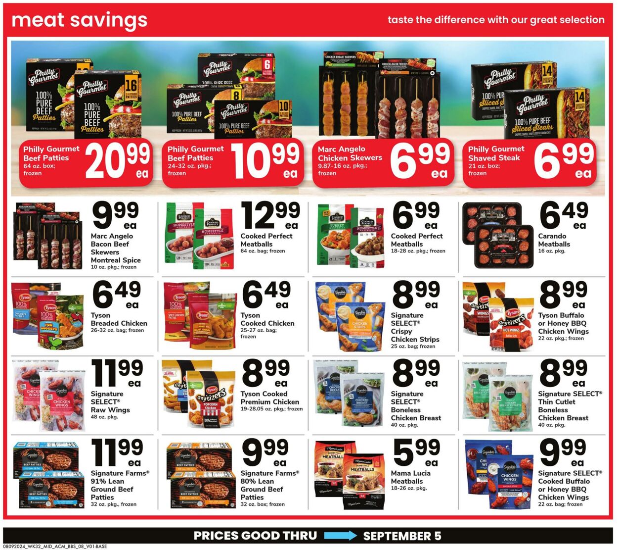 Weekly ad Acme 08/09/2024 - 09/05/2024