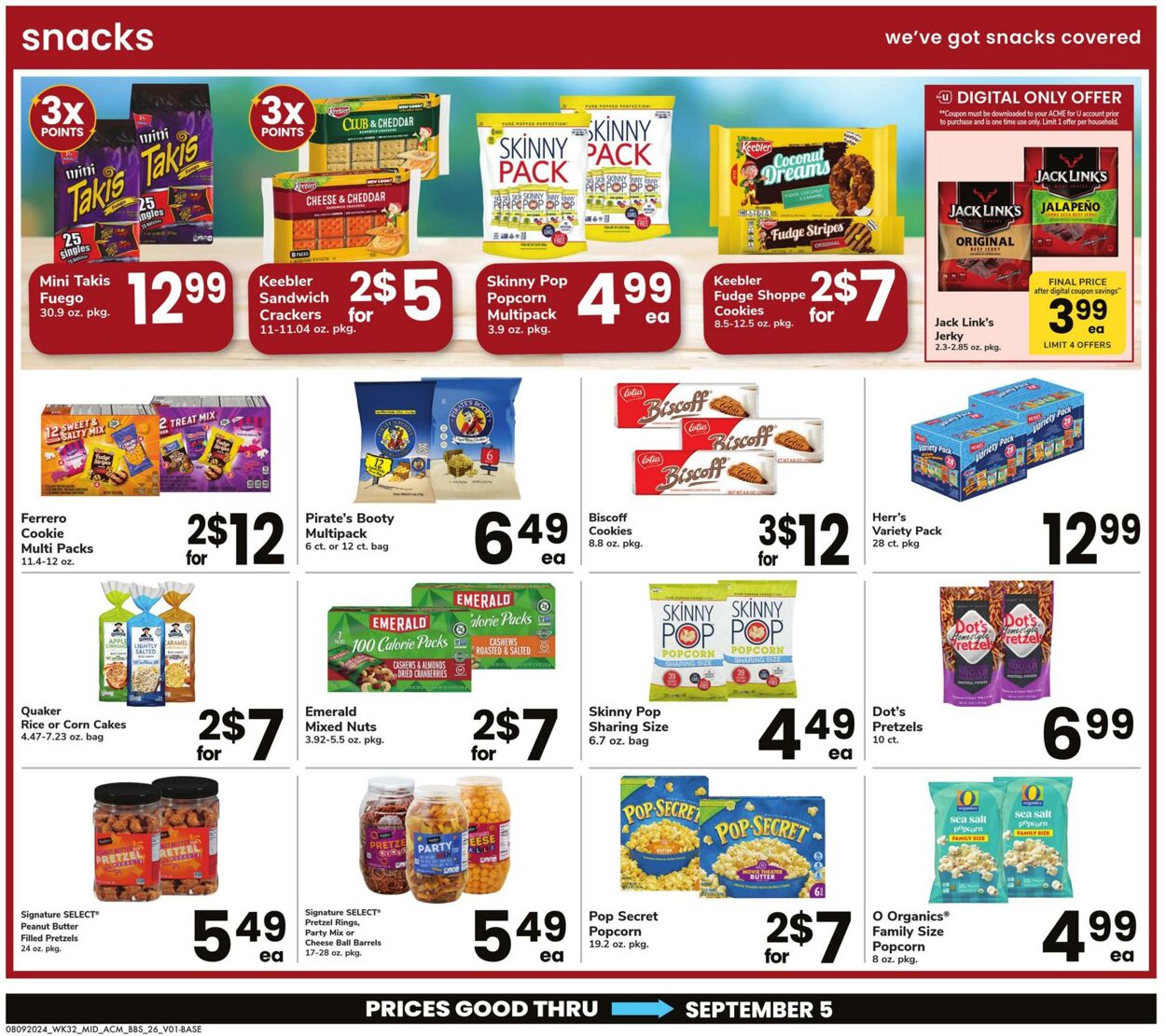 Weekly ad Acme 08/09/2024 - 09/05/2024