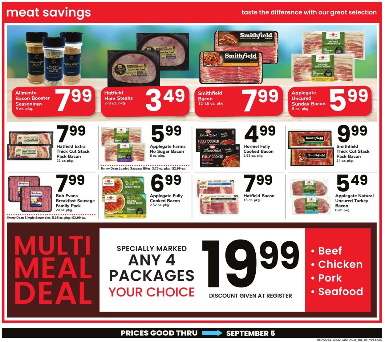 Weekly ad Acme 08/09/2024 - 09/05/2024