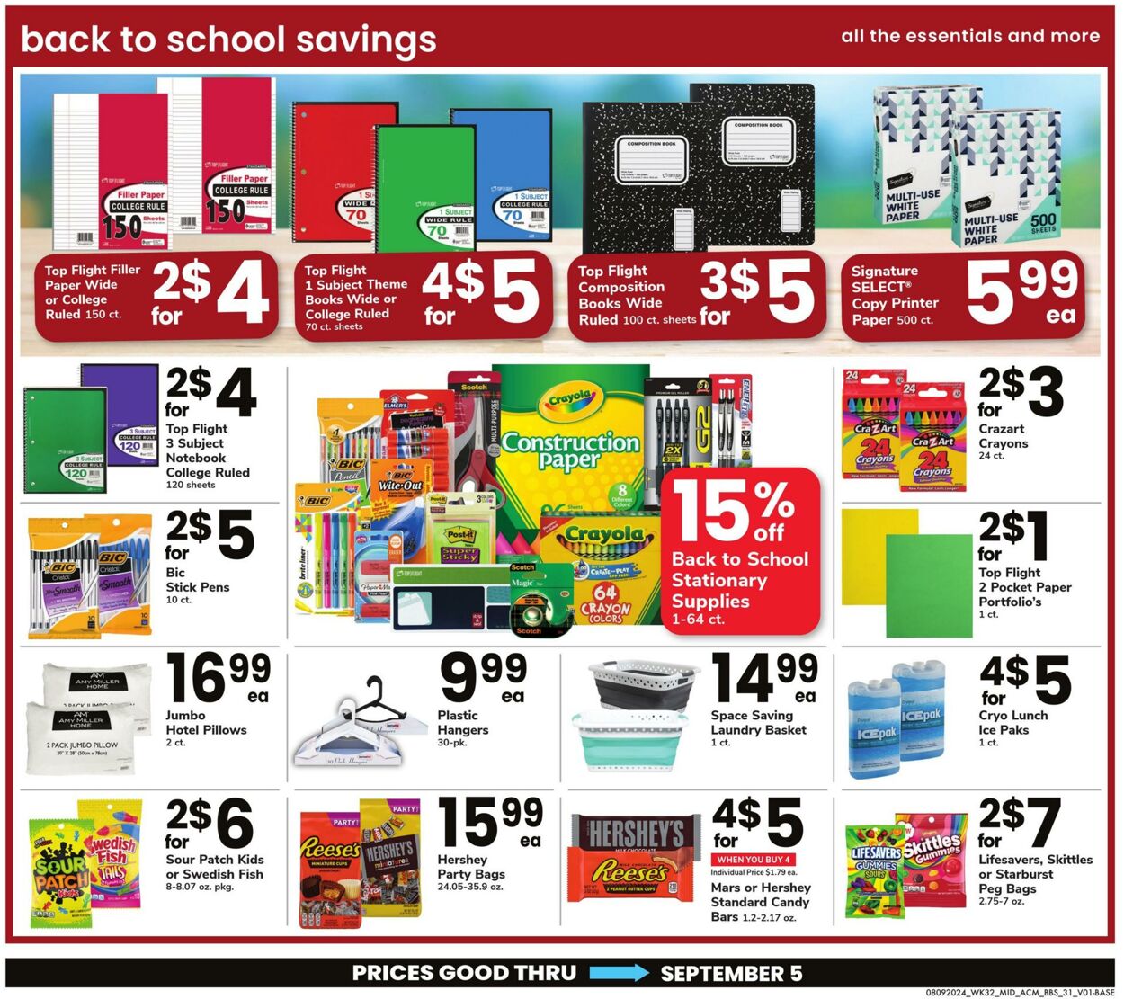 Weekly ad Acme 08/09/2024 - 09/05/2024