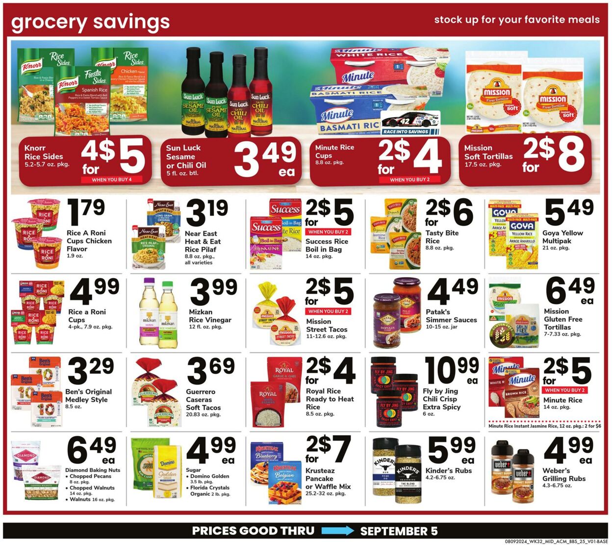 Weekly ad Acme 08/09/2024 - 09/05/2024