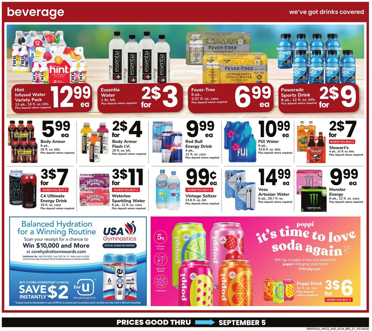 Weekly ad Acme 08/09/2024 - 09/05/2024