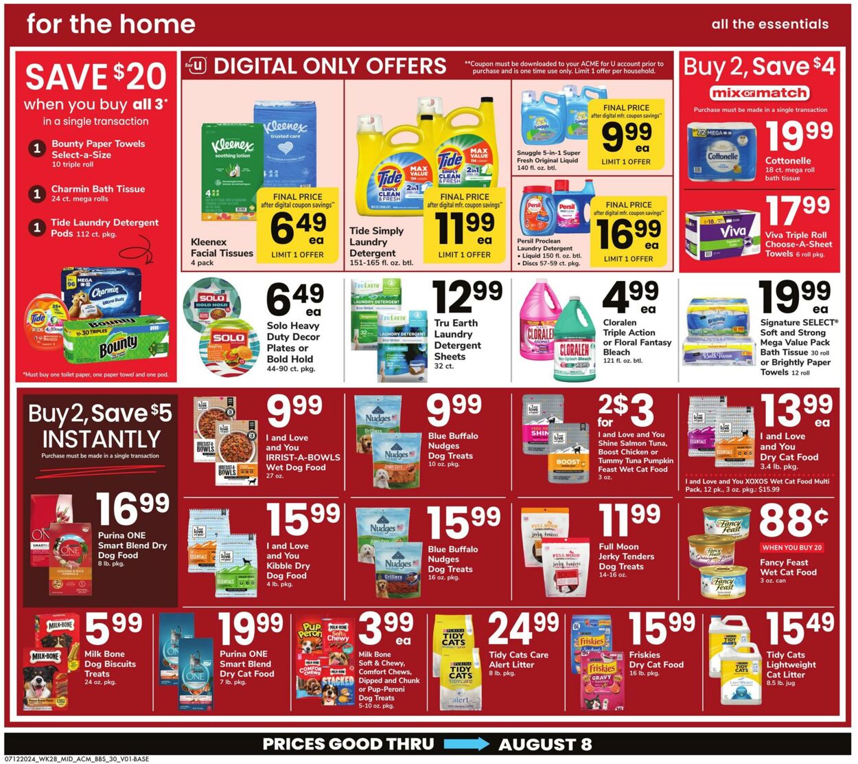 Weekly ad Acme 07/12/2024 - 08/08/2024