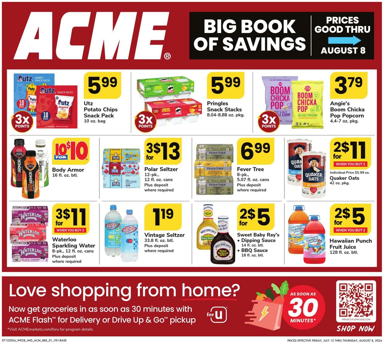 Weekly ad Acme 07/12/2024 - 08/08/2024