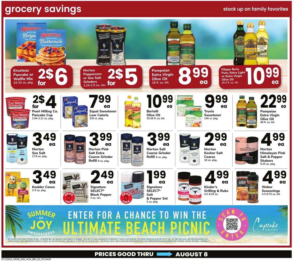 Weekly ad Acme 07/12/2024 - 08/08/2024