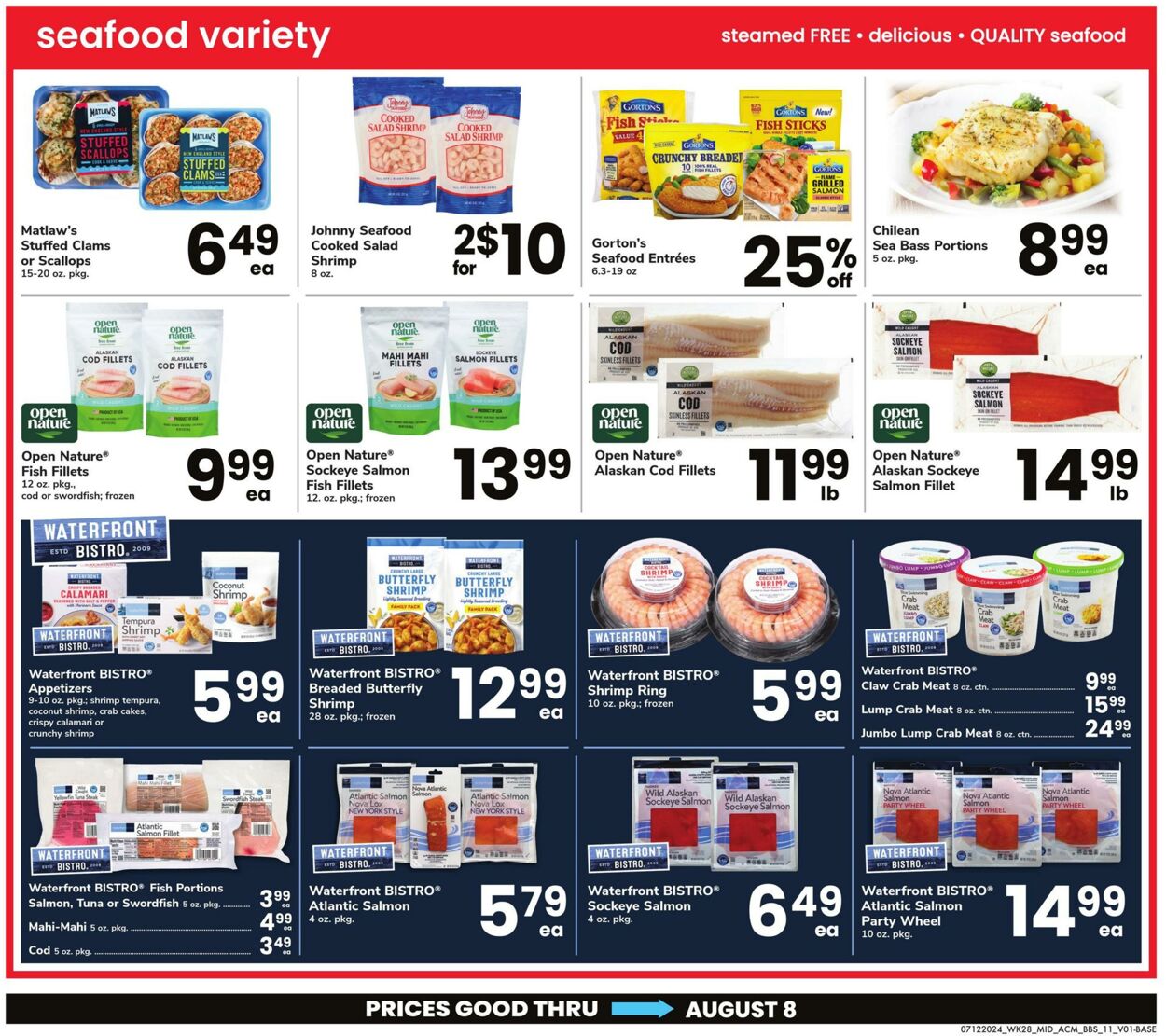 Weekly ad Acme 07/12/2024 - 08/08/2024