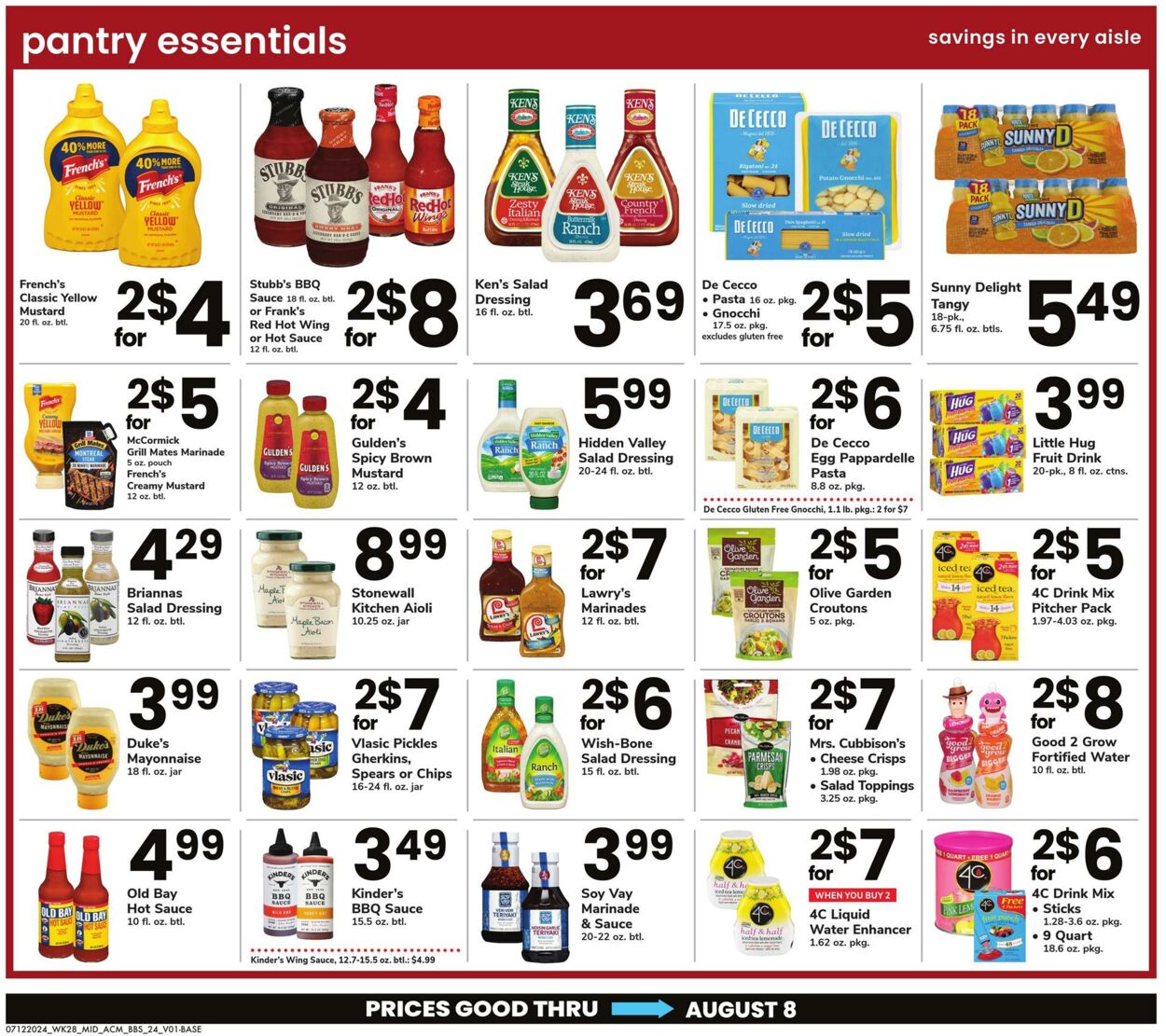 Weekly ad Acme 07/12/2024 - 08/08/2024