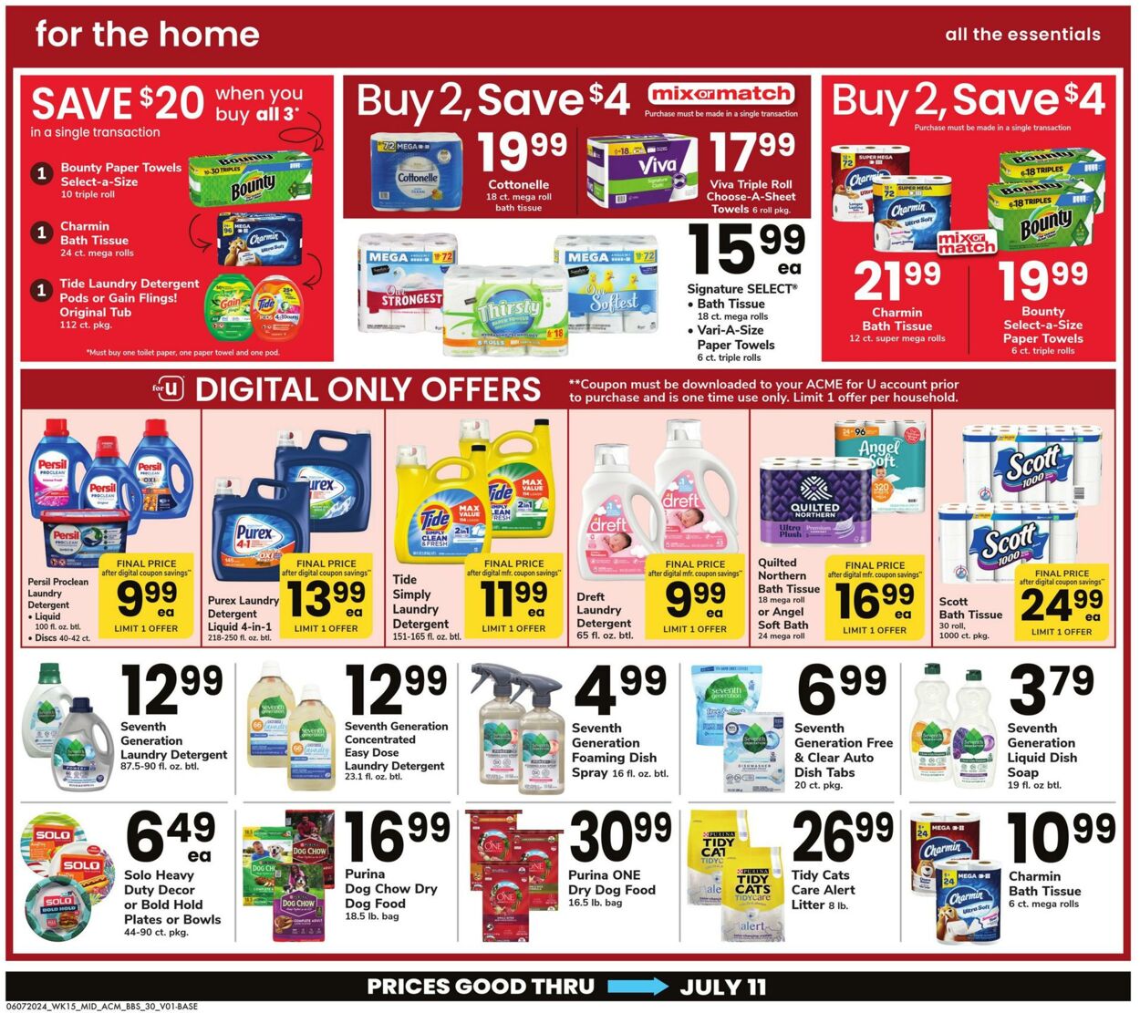 Weekly ad Acme 06/07/2024 - 07/11/2024
