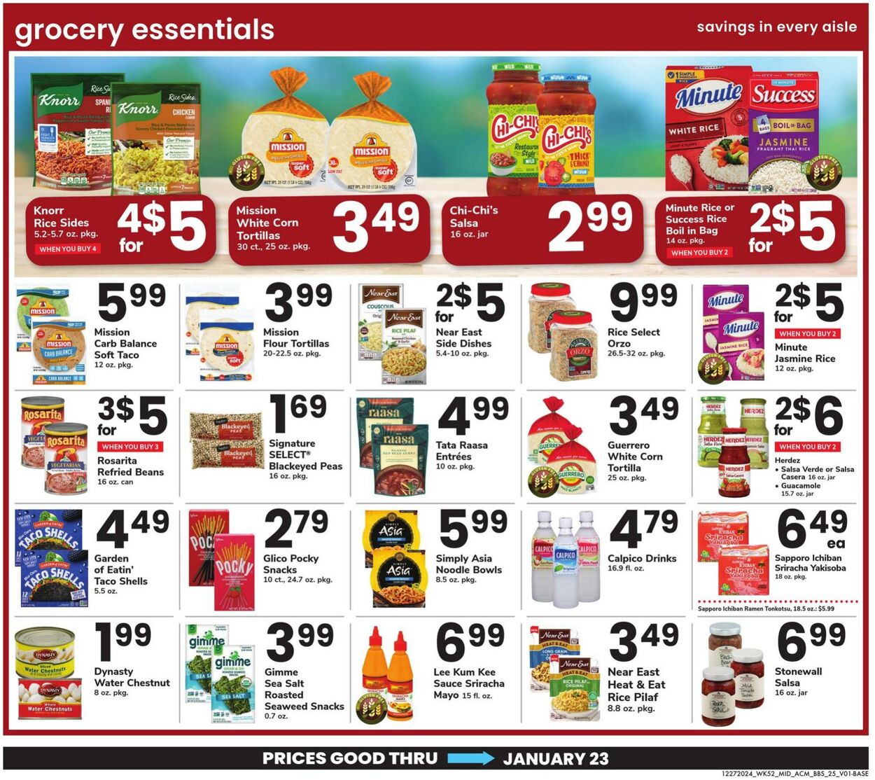 Weekly ad Acme 12/27/2024 - 01/23/2025