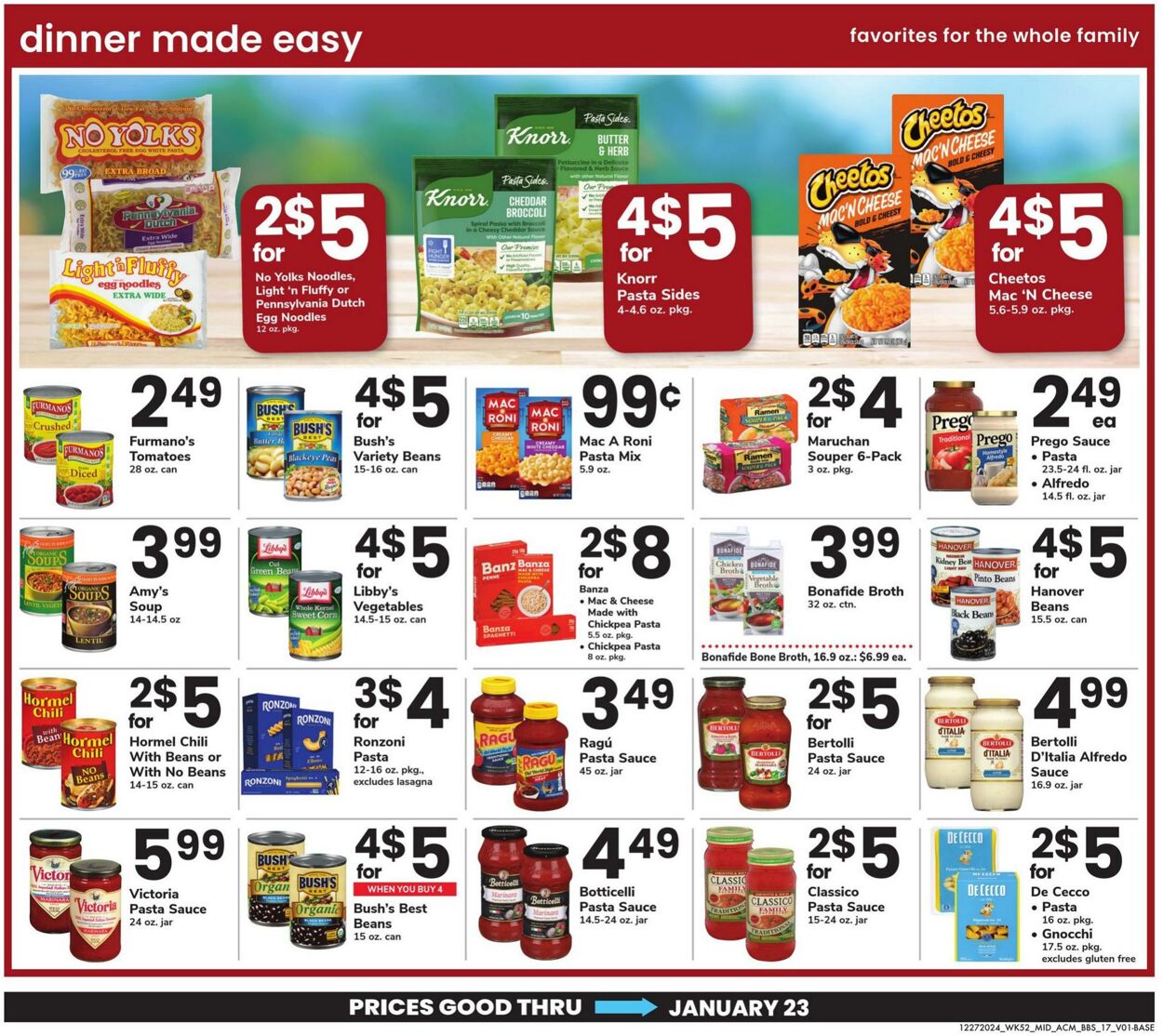 Weekly ad Acme 12/27/2024 - 01/23/2025