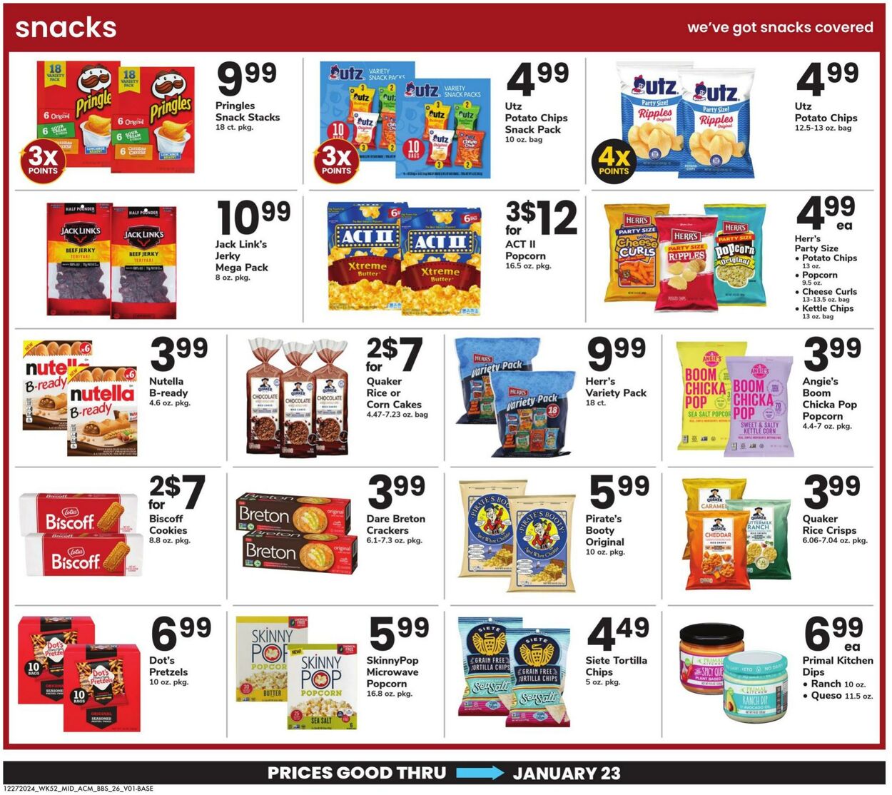 Weekly ad Acme 12/27/2024 - 01/23/2025