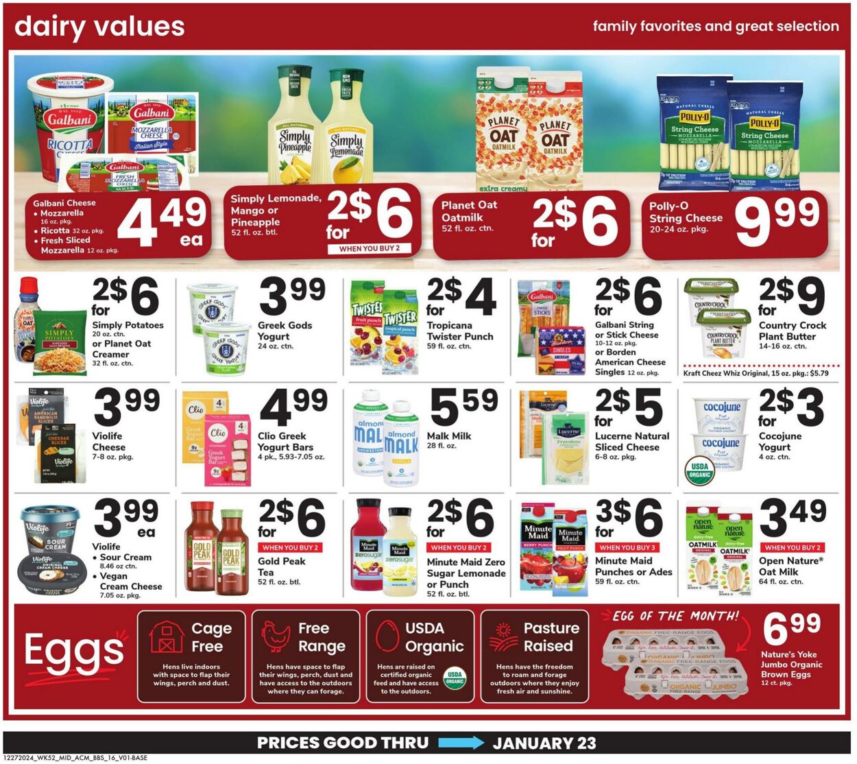 Weekly ad Acme 12/27/2024 - 01/23/2025