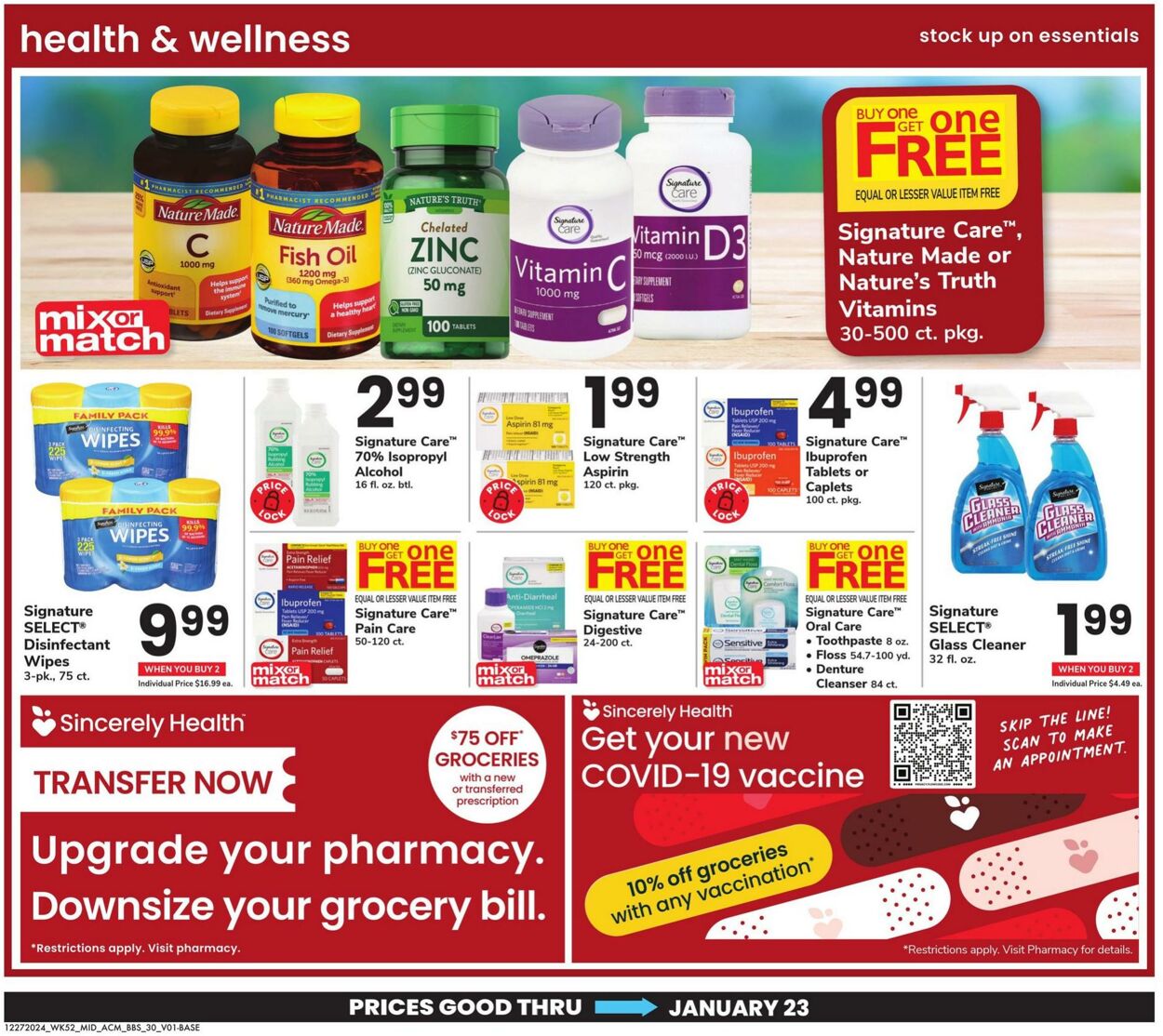 Weekly ad Acme 12/27/2024 - 01/23/2025