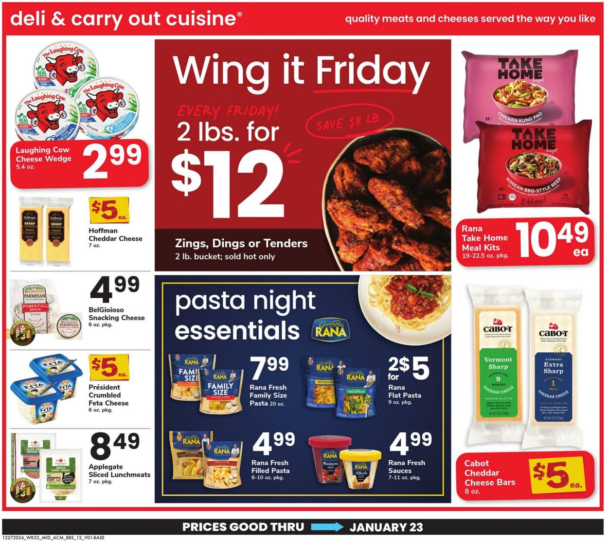 Weekly ad Acme 12/27/2024 - 01/23/2025