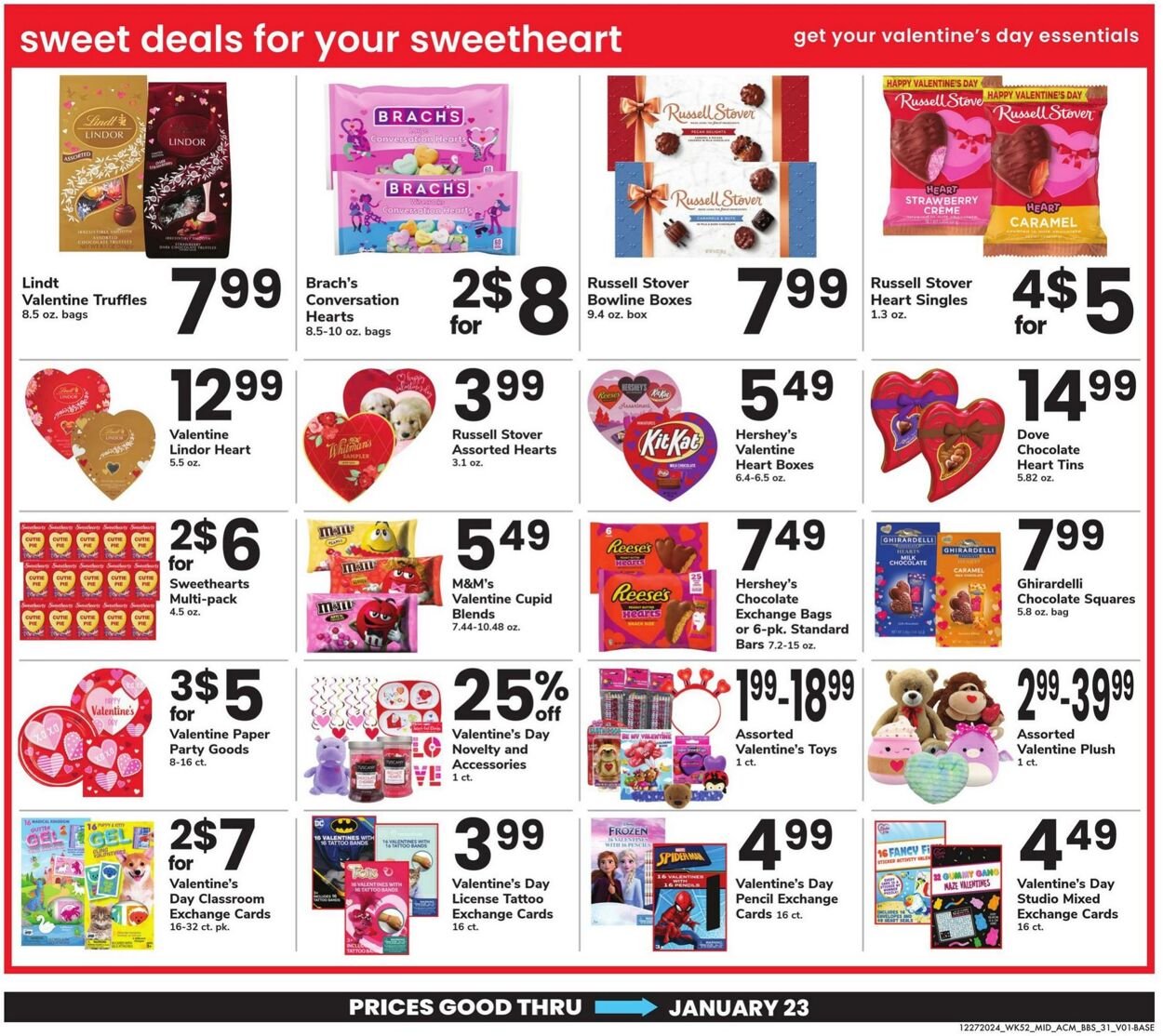 Weekly ad Acme 12/27/2024 - 01/23/2025