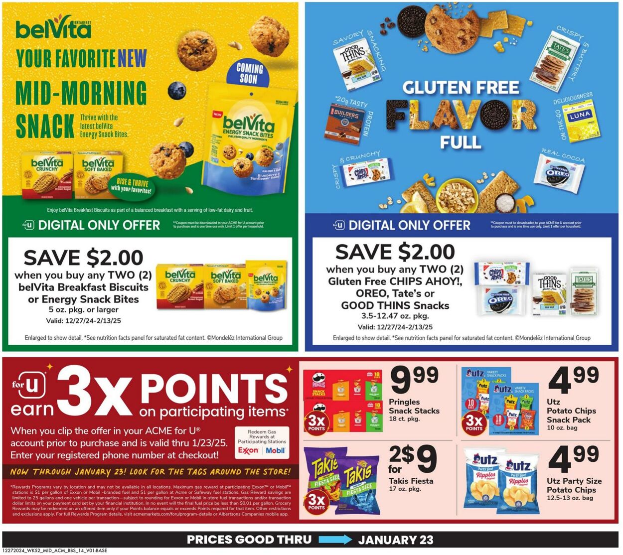 Weekly ad Acme 12/27/2024 - 01/23/2025