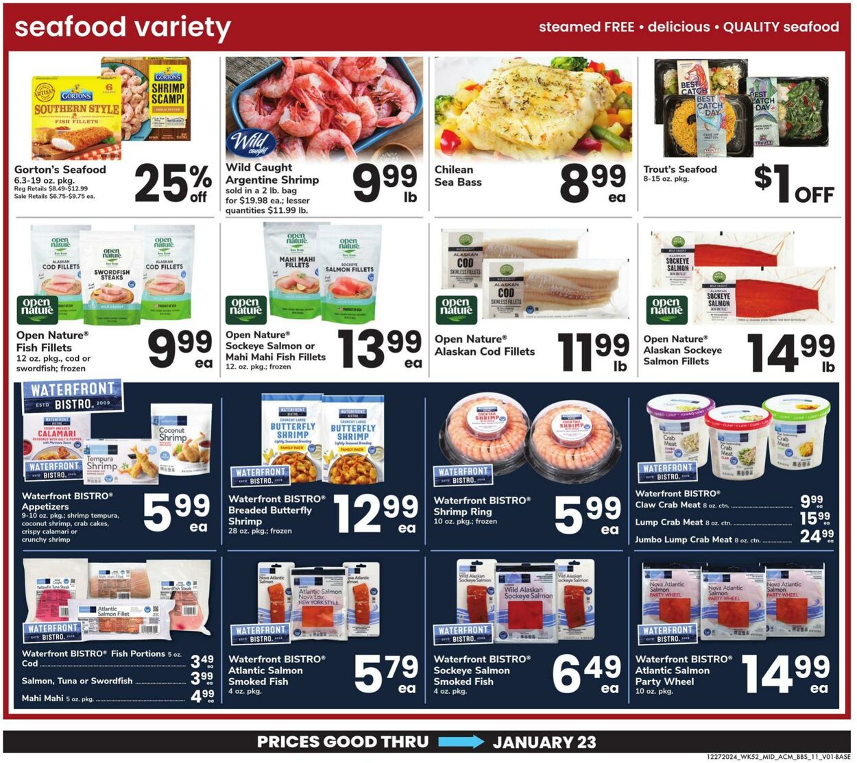 Weekly ad Acme 12/27/2024 - 01/23/2025