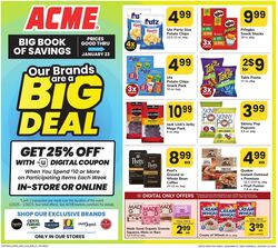 Weekly ad Acme 12/27/2024 - 01/23/2025