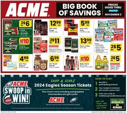 Weekly ad Acme 10/06/2023 - 11/02/2023