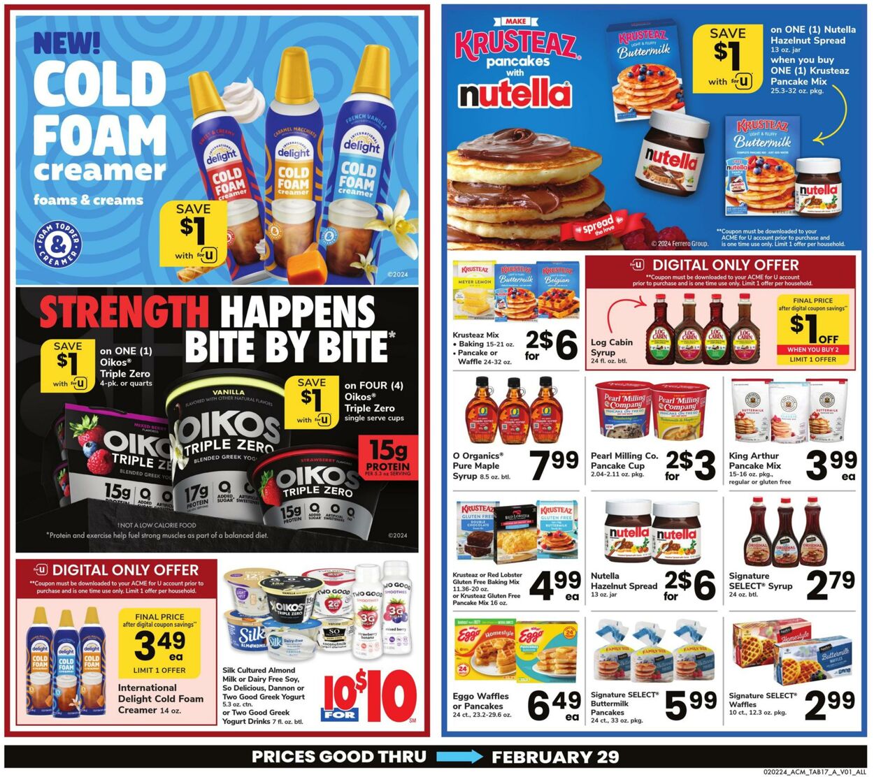 Weekly ad Acme 02/02/2024 - 02/29/2024