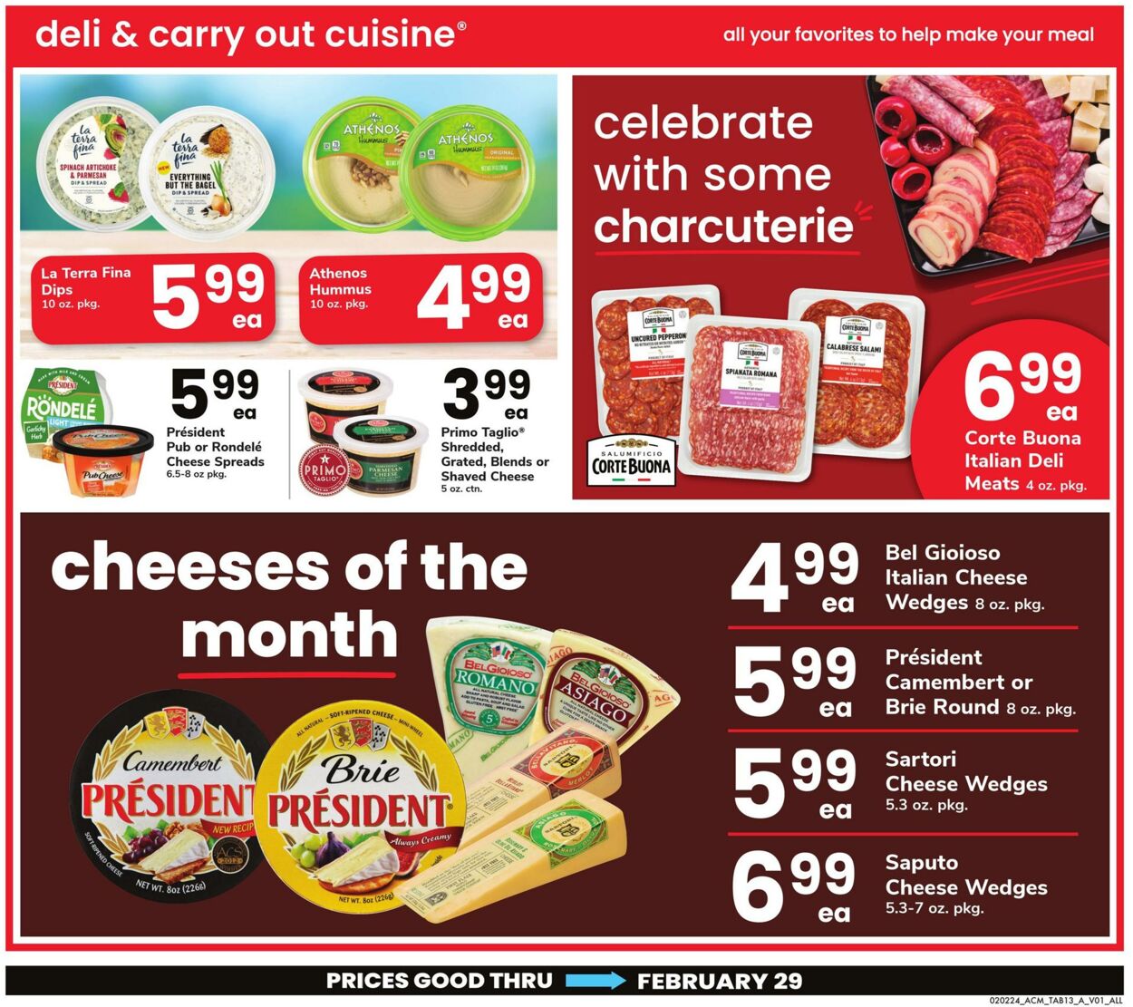 Weekly ad Acme 02/02/2024 - 02/29/2024