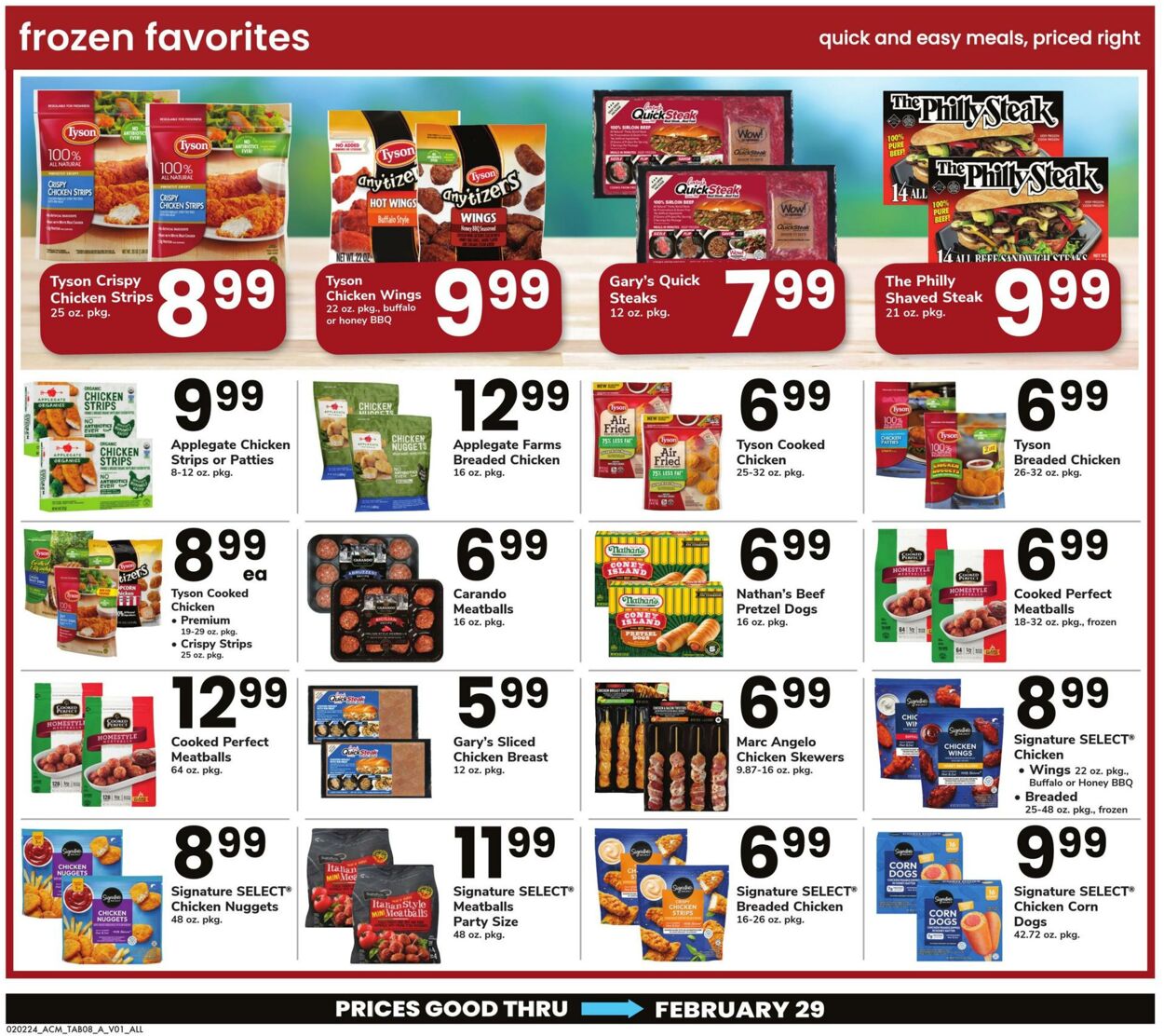 Weekly ad Acme 02/02/2024 - 02/29/2024