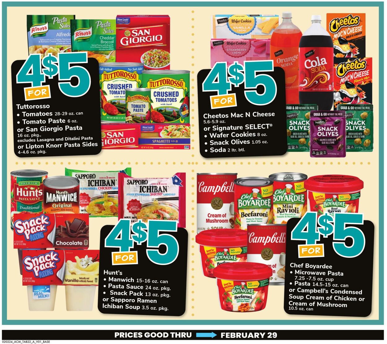 Weekly ad Acme 02/02/2024 - 02/29/2024