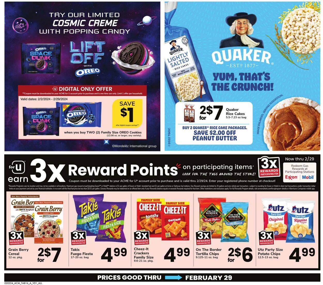 Weekly ad Acme 02/02/2024 - 02/29/2024