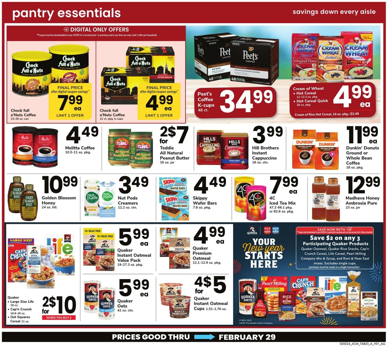 Weekly ad Acme 02/02/2024 - 02/29/2024