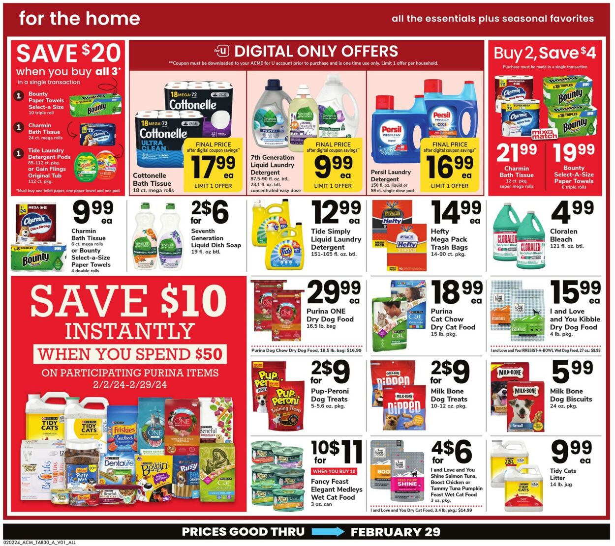 Weekly ad Acme 02/02/2024 - 02/29/2024