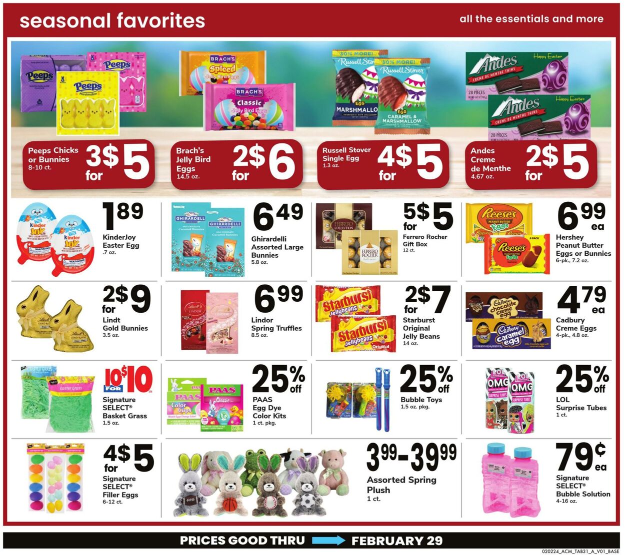 Weekly ad Acme 02/02/2024 - 02/29/2024