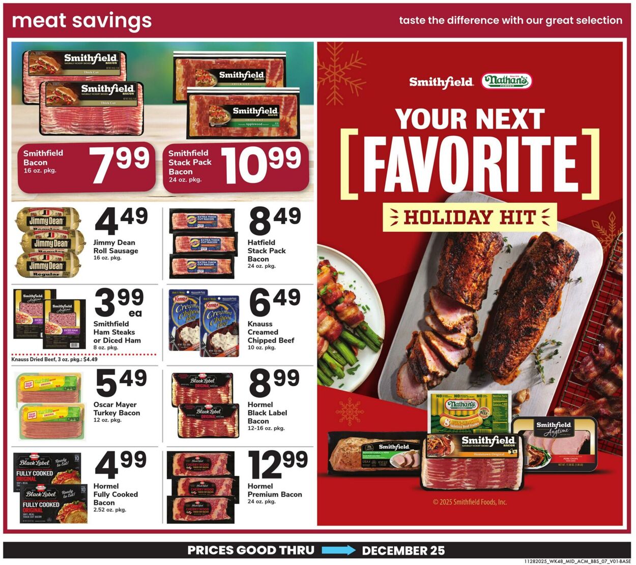 Weekly ad Acme 11/28/2025 - 12/25/2025