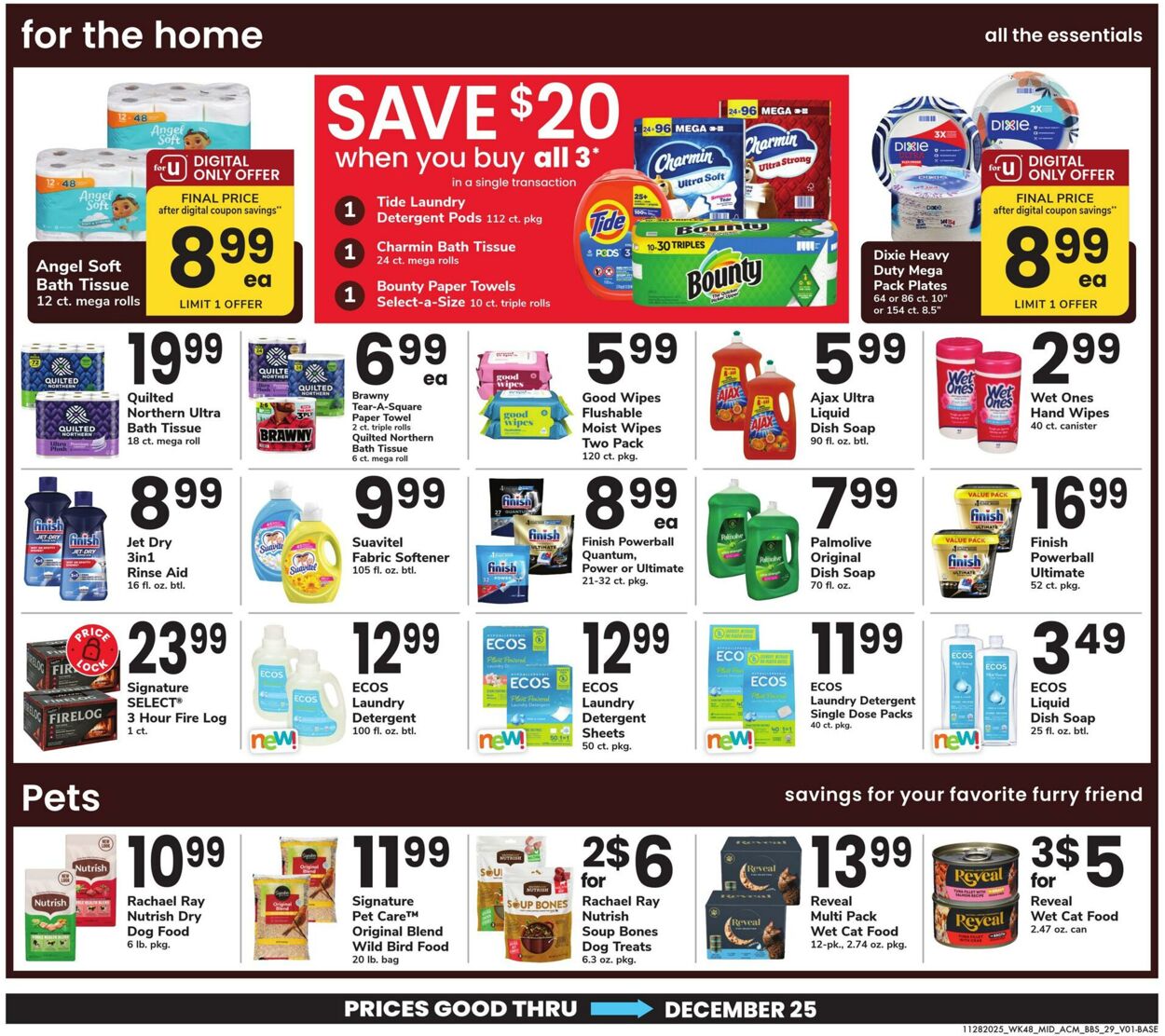 Weekly ad Acme 11/28/2025 - 12/25/2025