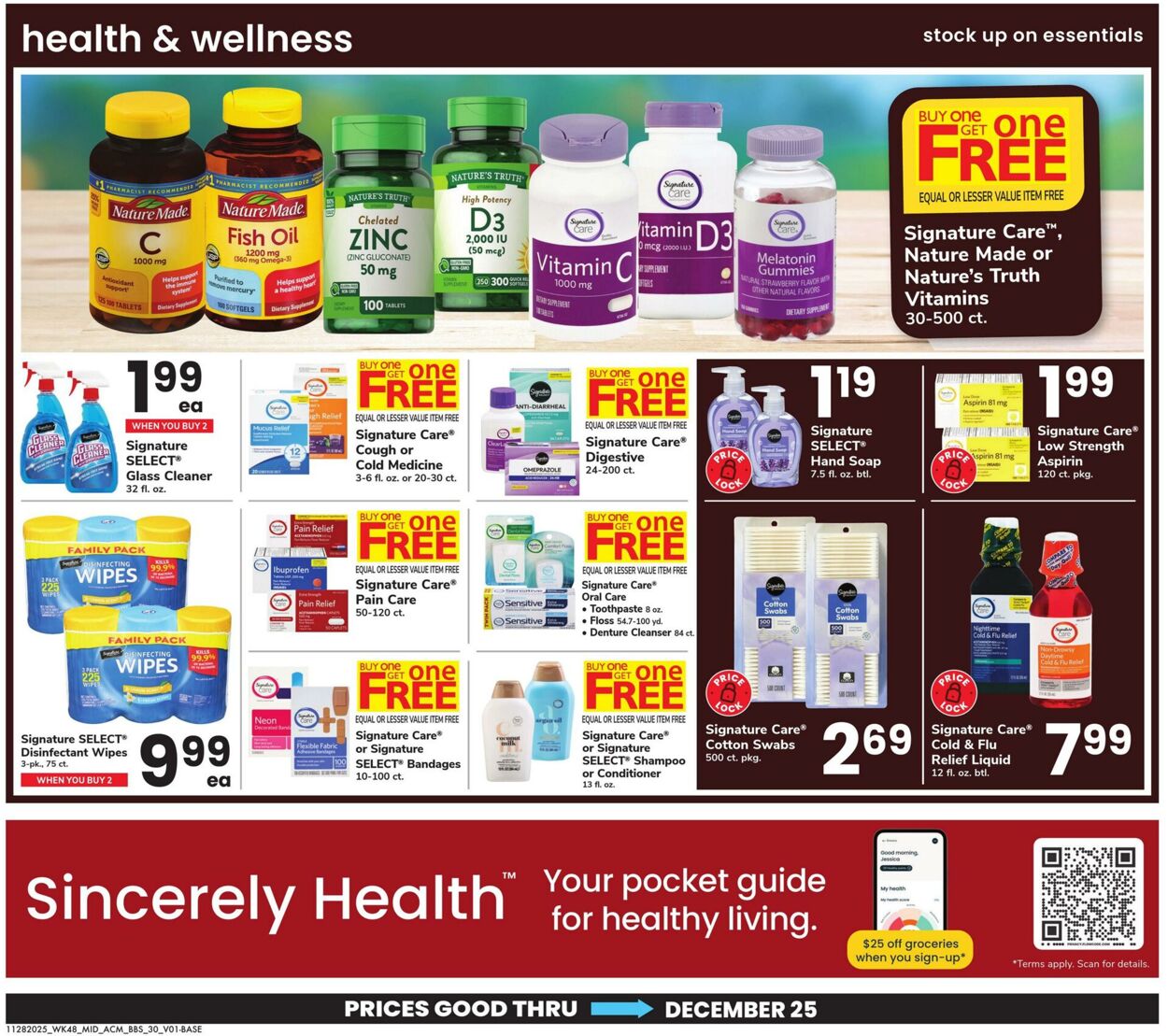 Weekly ad Acme 11/28/2025 - 12/25/2025