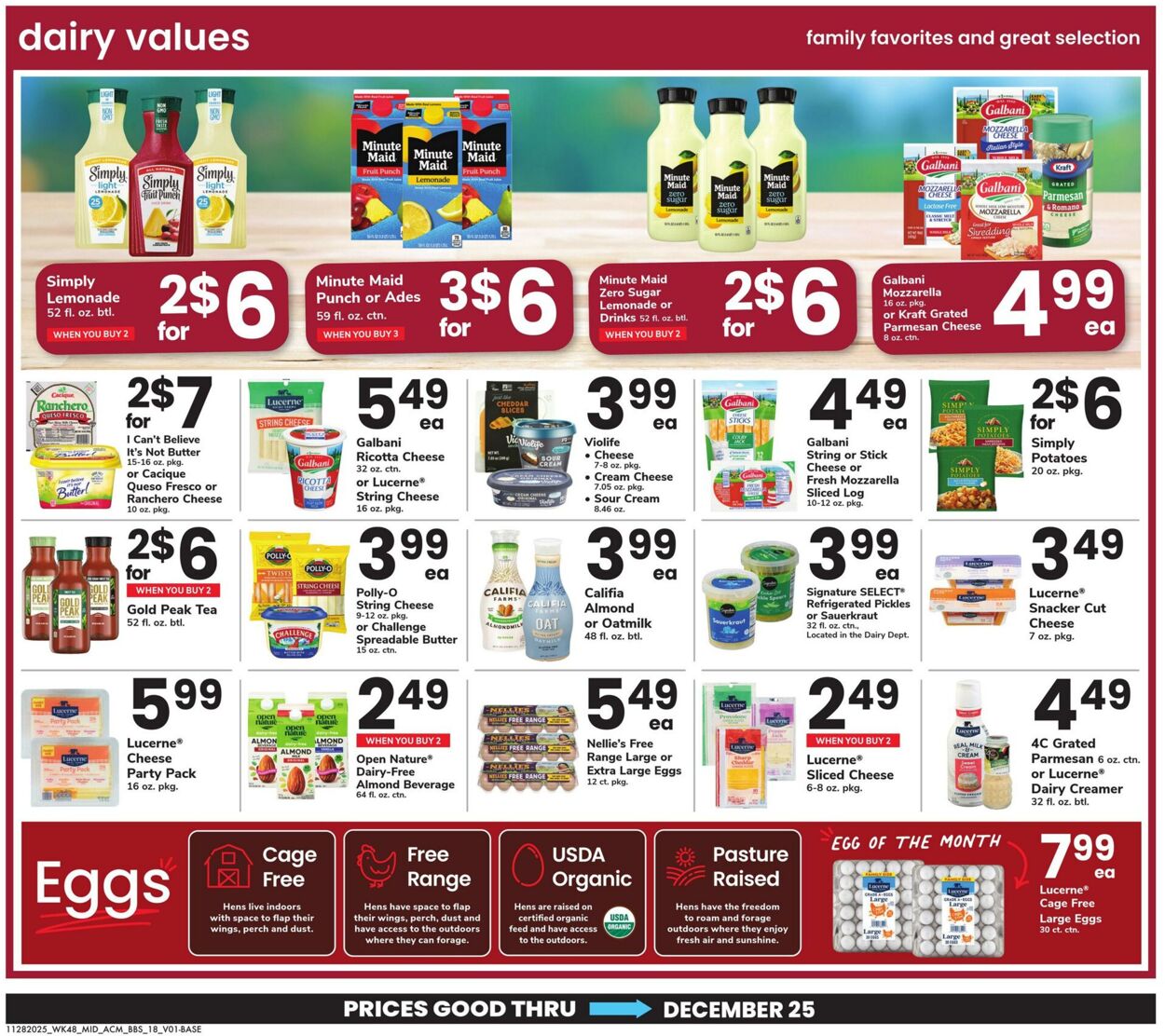 Weekly ad Acme 11/28/2025 - 12/25/2025