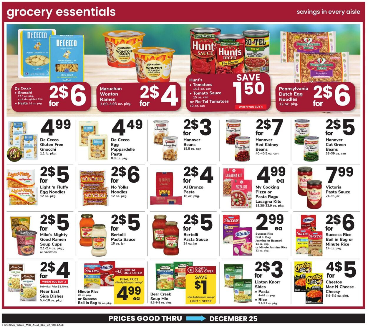 Weekly ad Acme 11/28/2025 - 12/25/2025