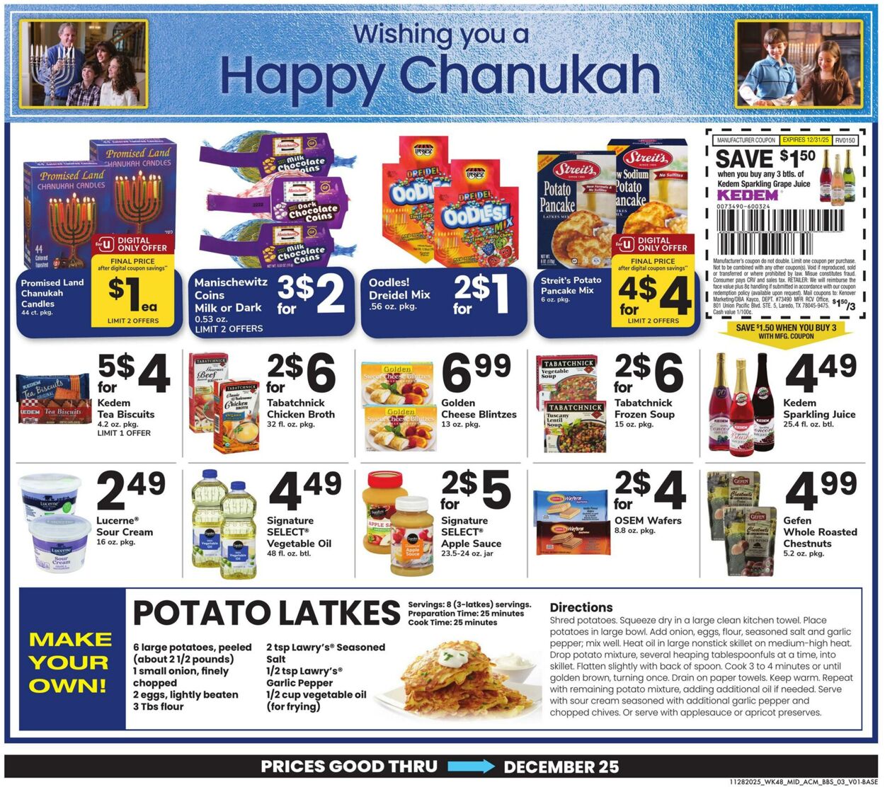 Weekly ad Acme 11/28/2025 - 12/25/2025