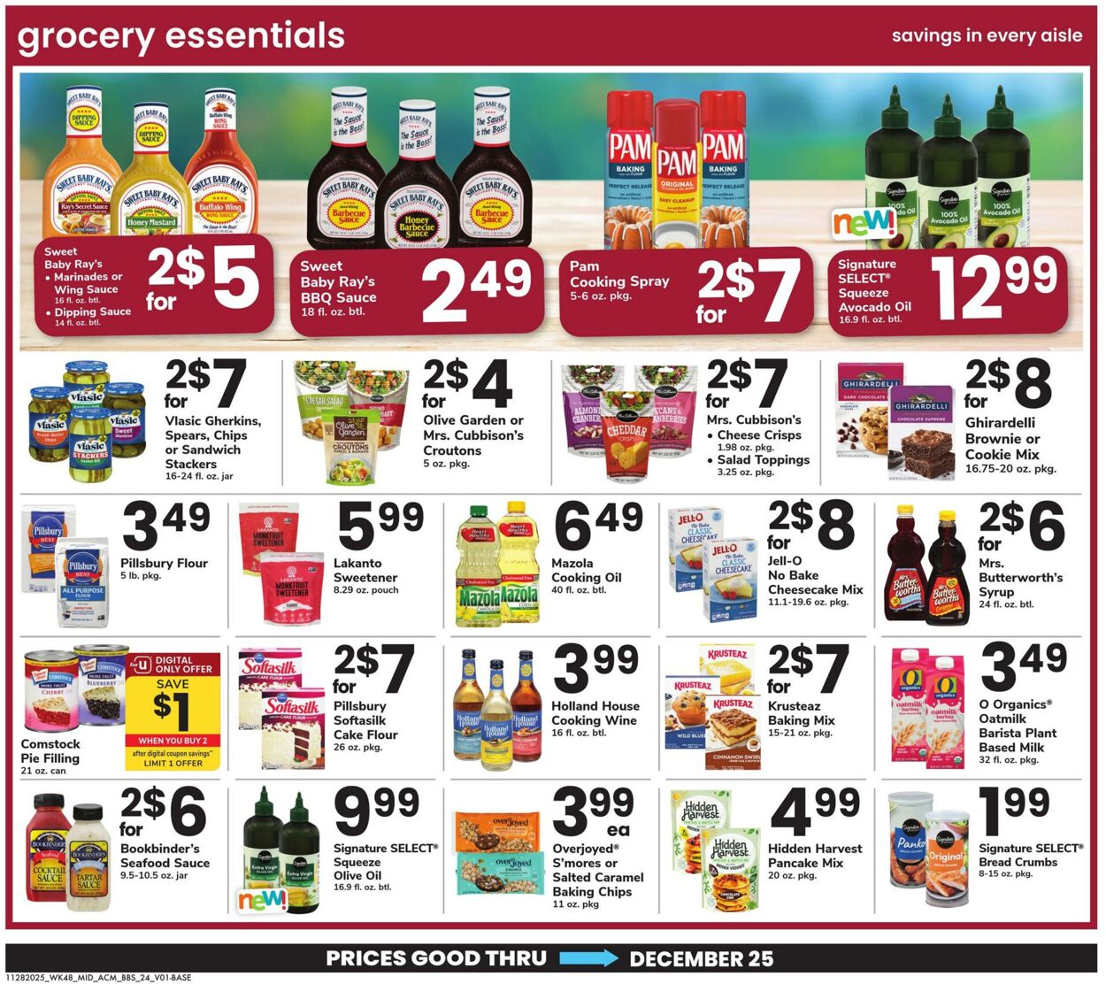 Weekly ad Acme 11/28/2025 - 12/25/2025