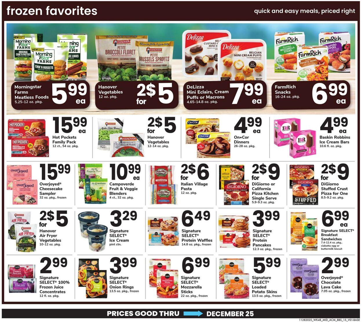 Weekly ad Acme 11/28/2025 - 12/25/2025