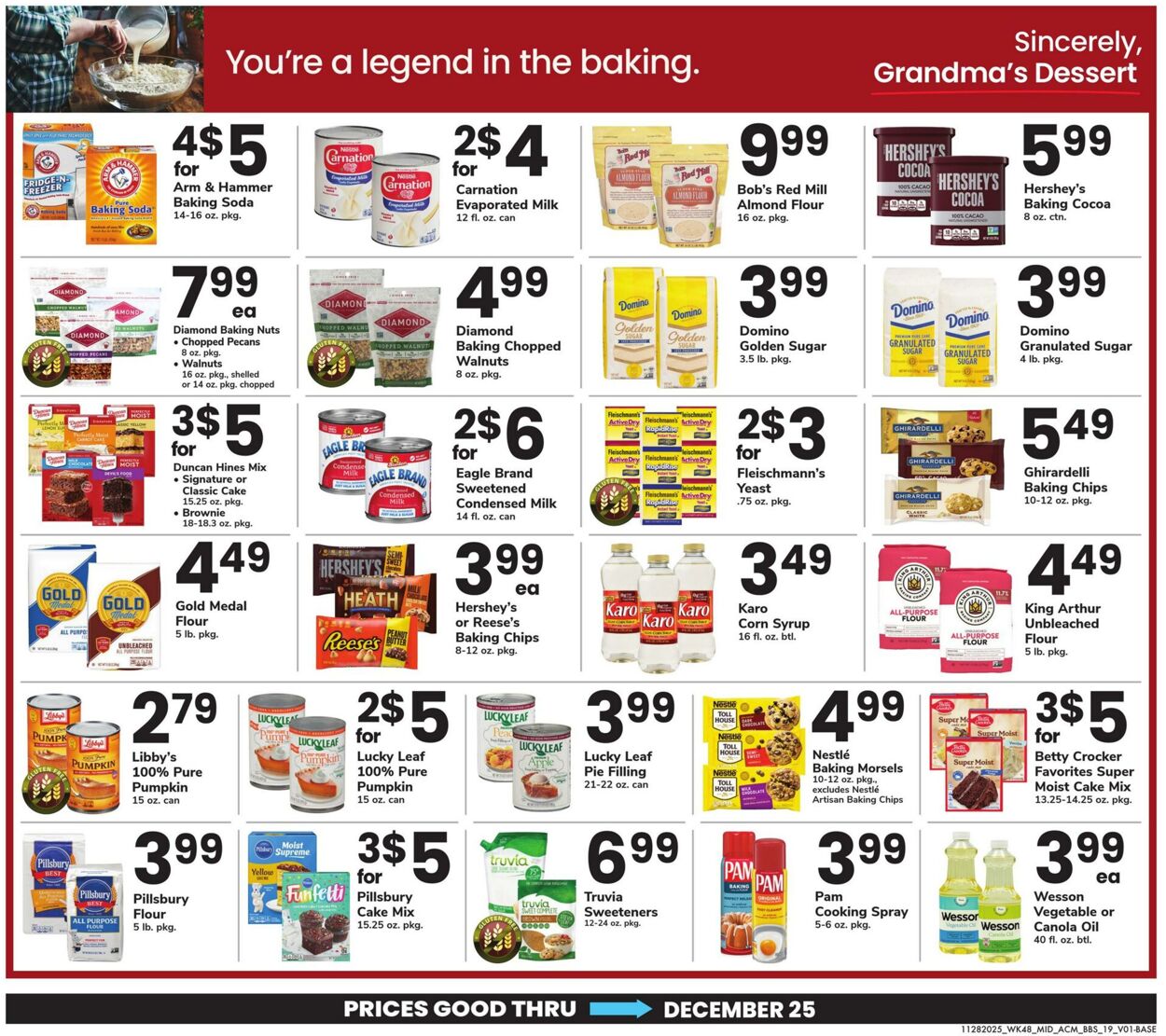 Weekly ad Acme 11/28/2025 - 12/25/2025